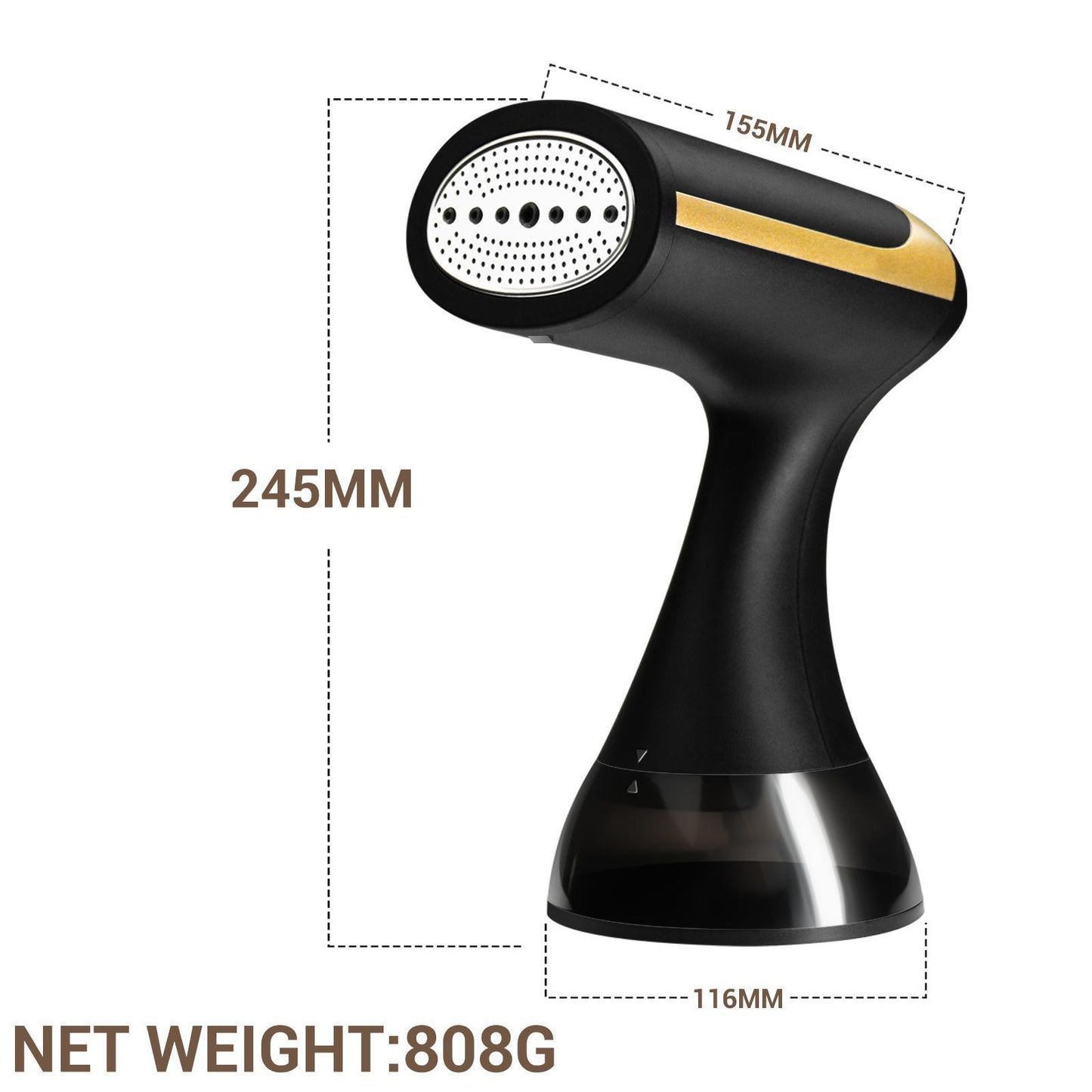 SwiftSteam™ Portable Garment Steamer – Effortless Wrinkle Removal in Seconds