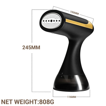 SwiftSteam™ Portable Garment Steamer – Effortless Wrinkle Removal in Seconds