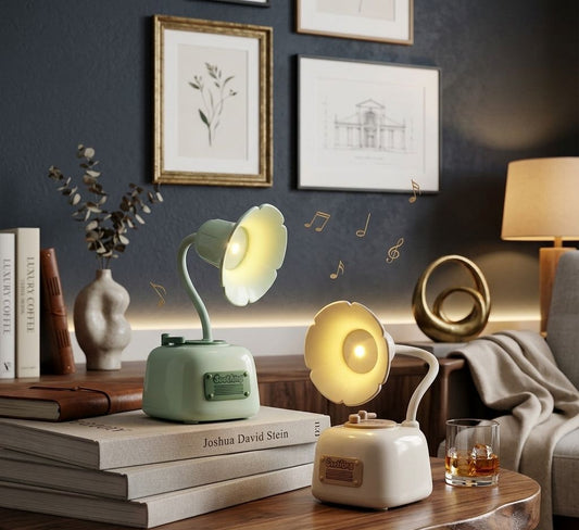 Retro Phonograph Lamp Wireless Dimming Lights